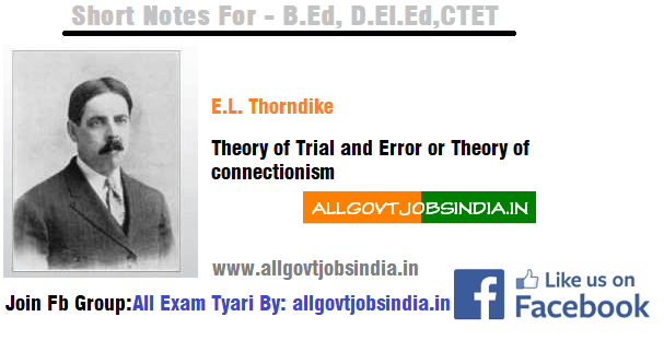 thorndike-s-theory-of-trial-and-error-or-theory-of-connectionism