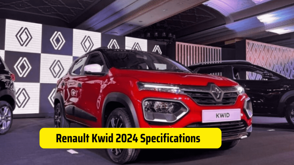 Renault Kwid 2024 Specifications