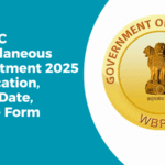 WBPSC Miscellaneous Recruitment 2025