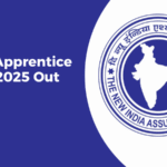 NIACL Apprentice Result 2025 Out