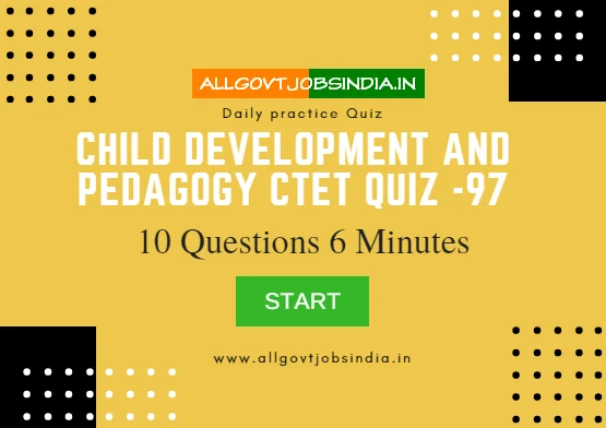 Child-Development-and-Pedagogy-CTET-Quiz