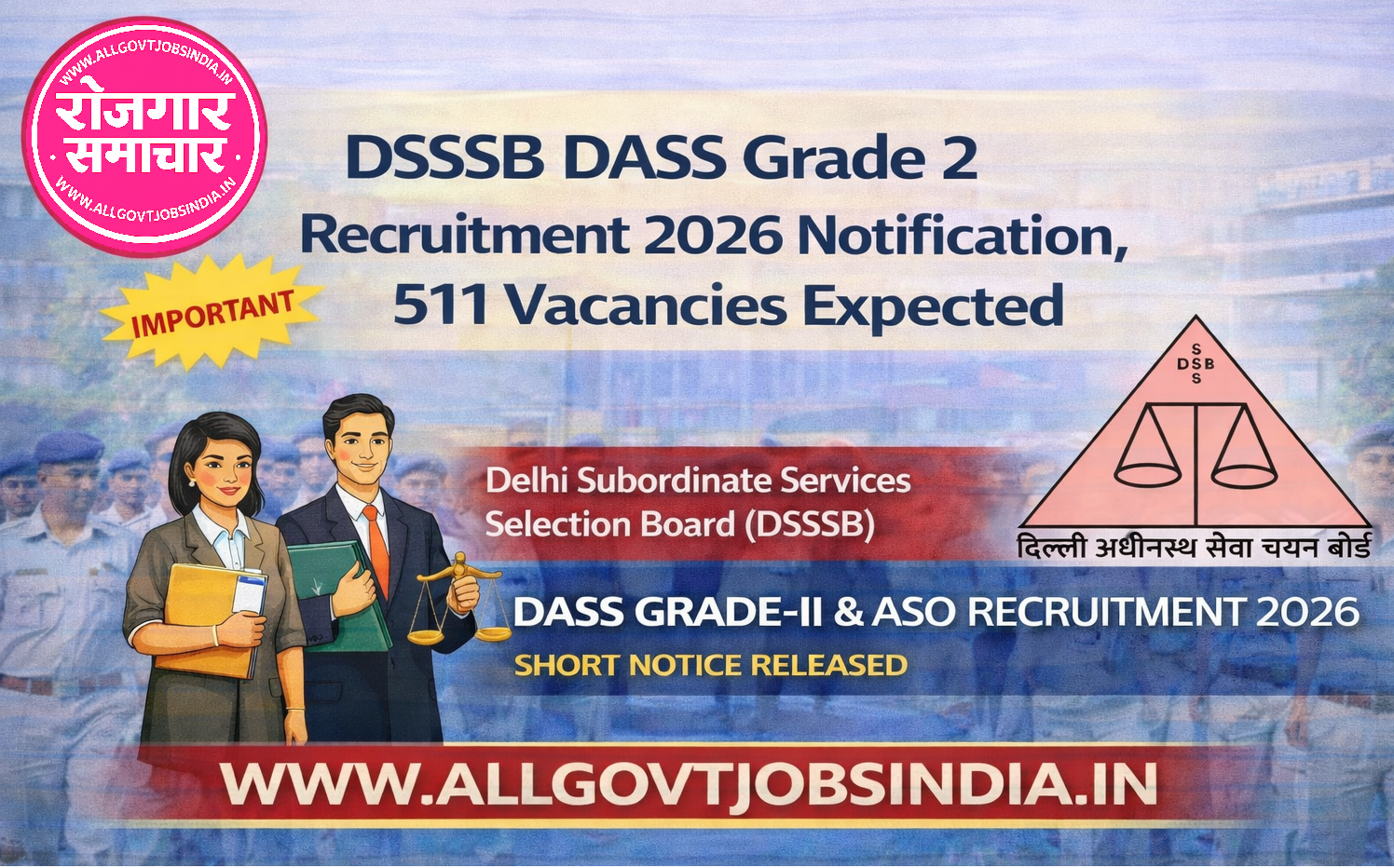 DSSSB DASS Grade 2 Vacancy 2026