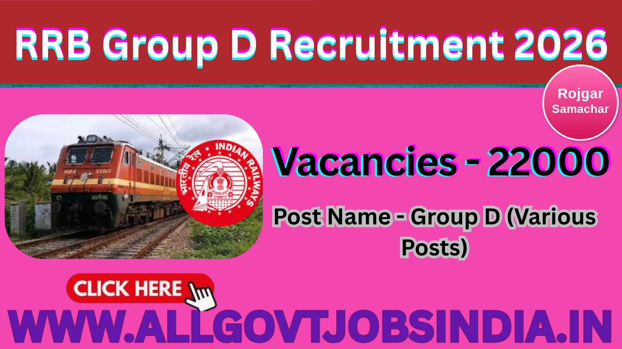 RRB Group D Recruitment 2026