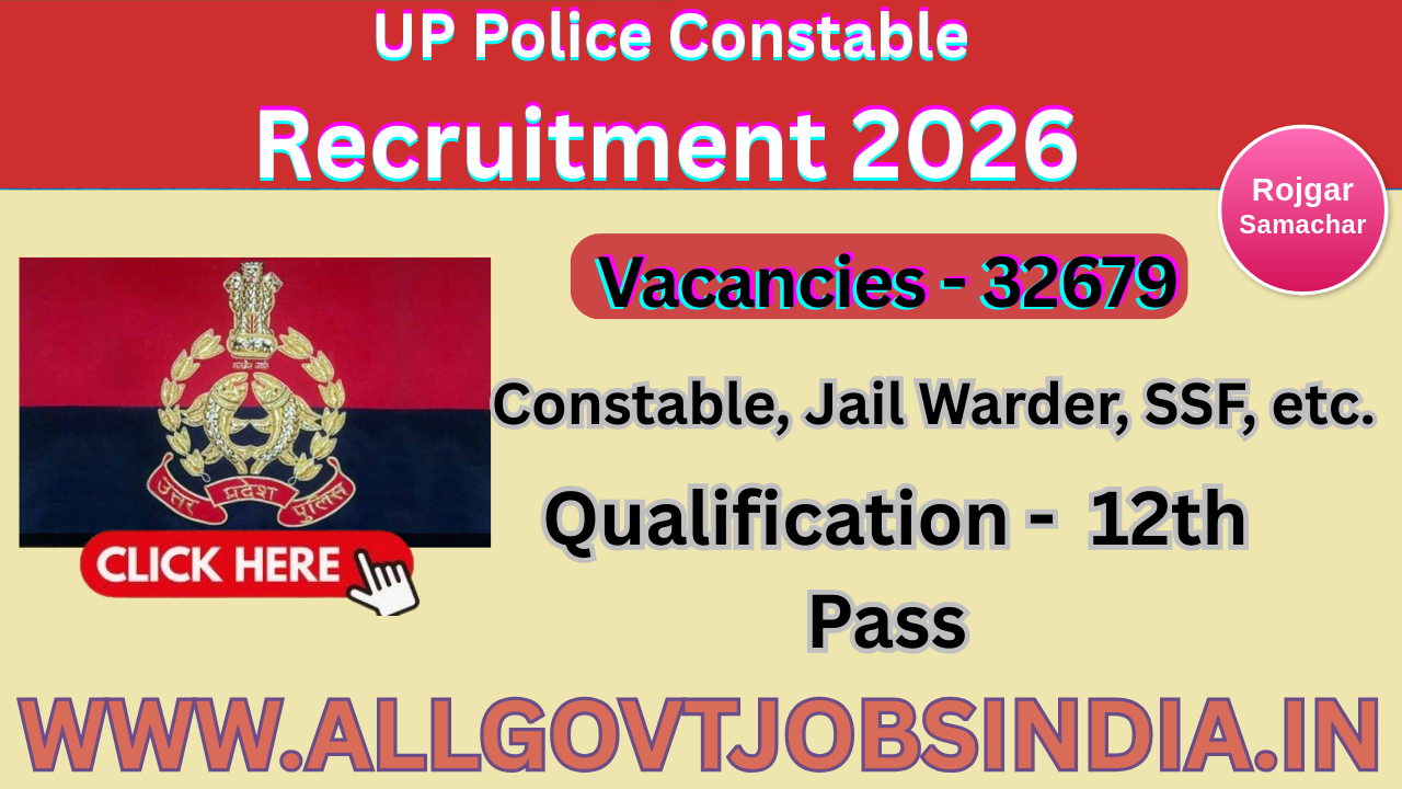 UP Police Constable Recruitment 2026