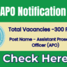 BPSC APO Notification 2026 – 300 Assistant Prosecution Officer Posts
