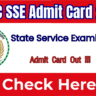 Chhattisgarh Public Service Commission SSE Admit Card 2026 Out – Download Hall Ticket for 22 Feb Prelims
