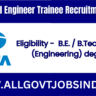 Tata Steel Engineer Trainee Recruitment 2026 – Apply Online