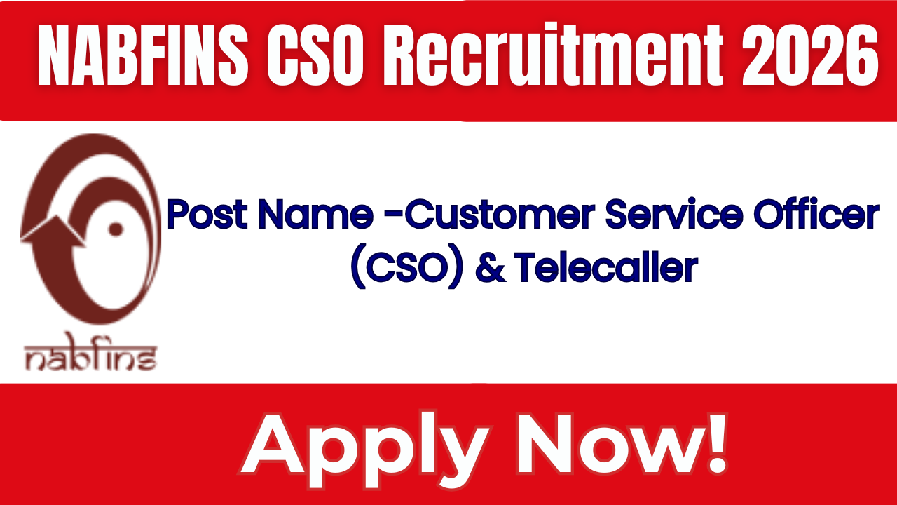 NABFINS LIMITED RECRUITMENT 2026