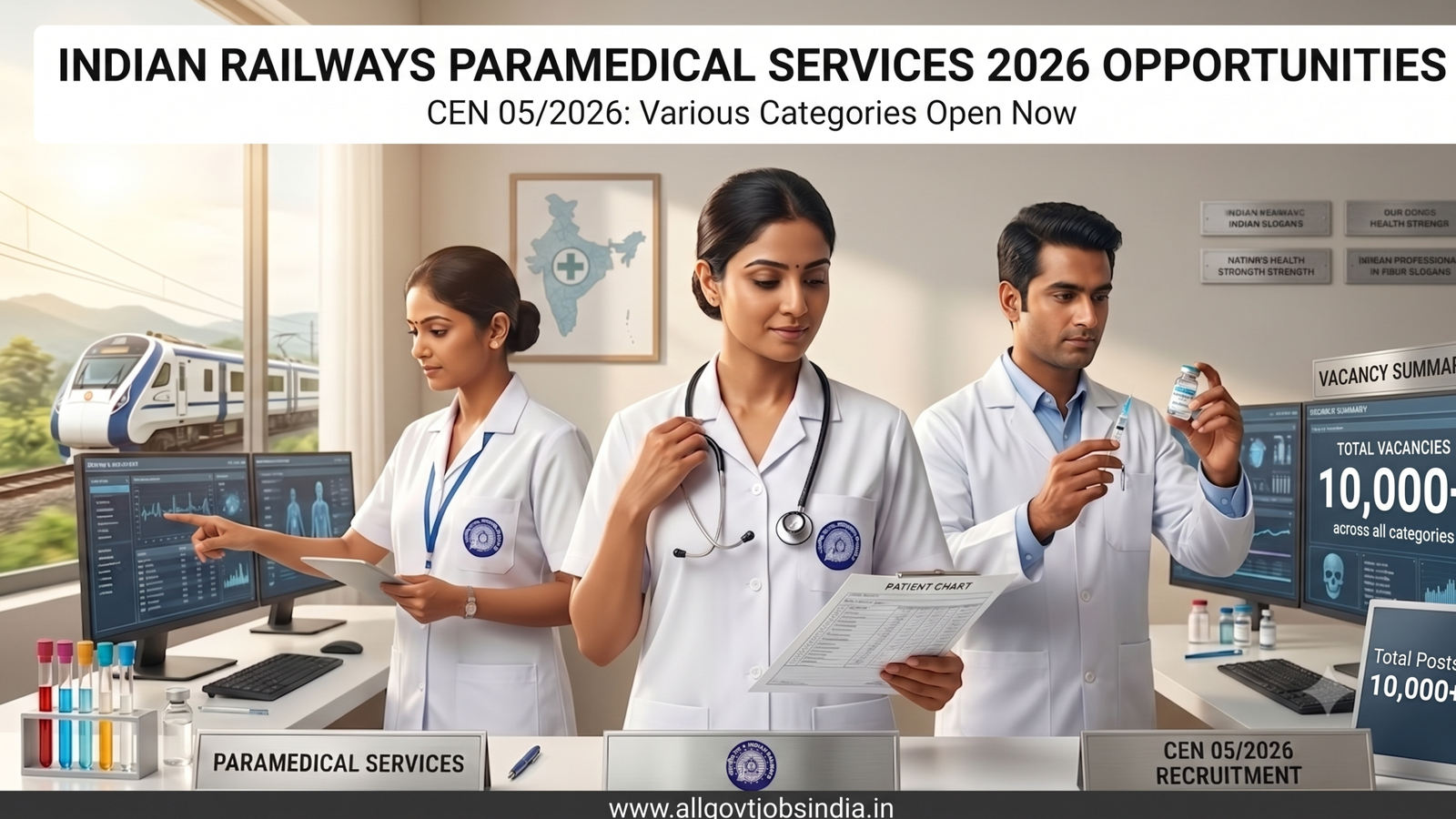 RRB Paramedical Recruitment 2026 – 560 Posts